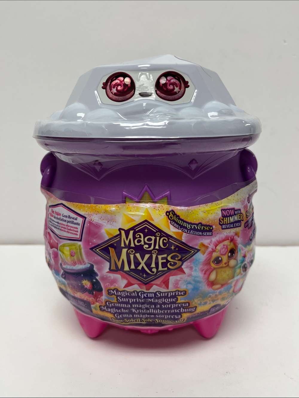 Magic Mixies Magical Gem Surprise Cauldron Sun Shimmerverse New Sealed